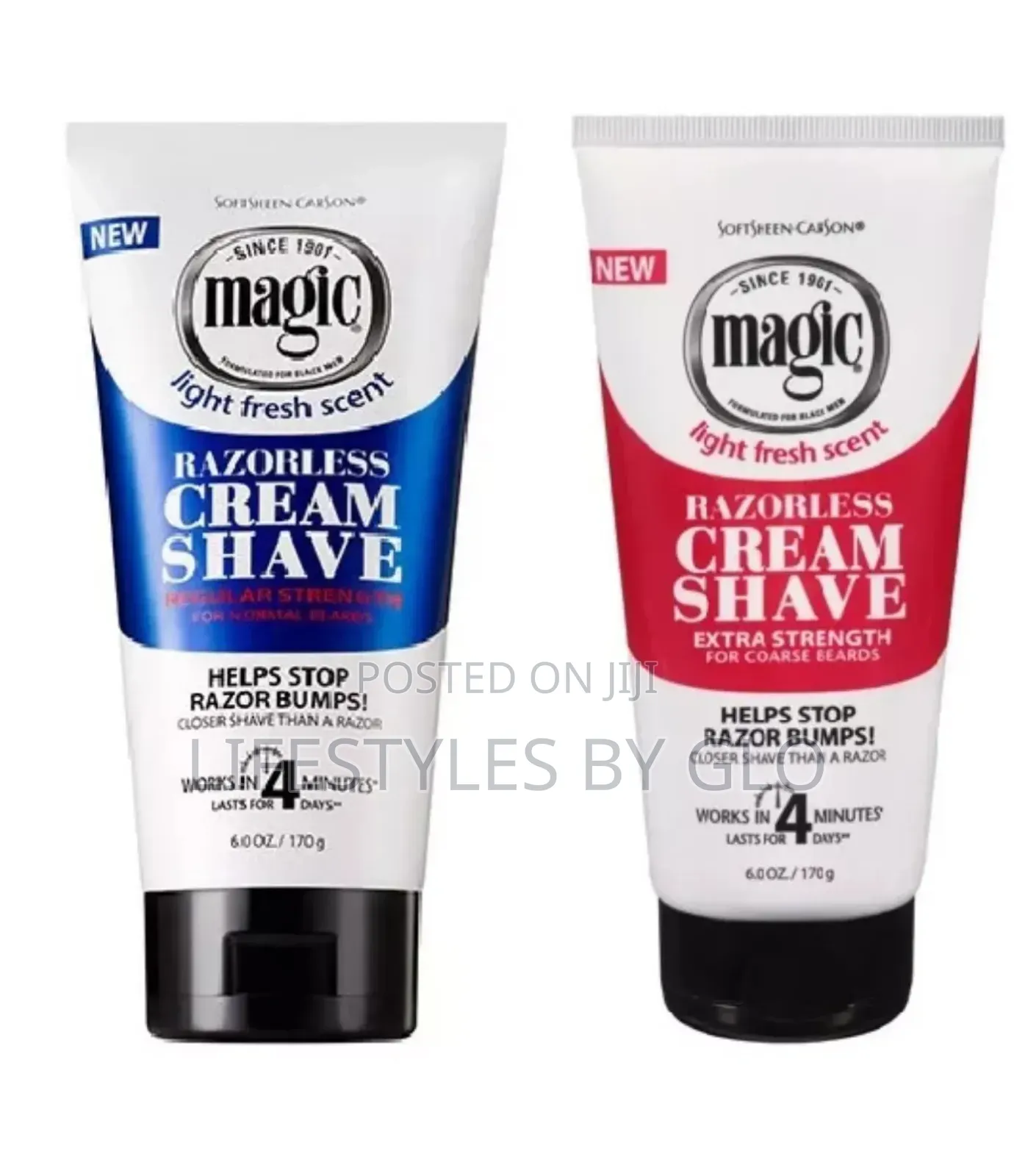 Magic Razorless Shave Cream (No More Razor Bumps)