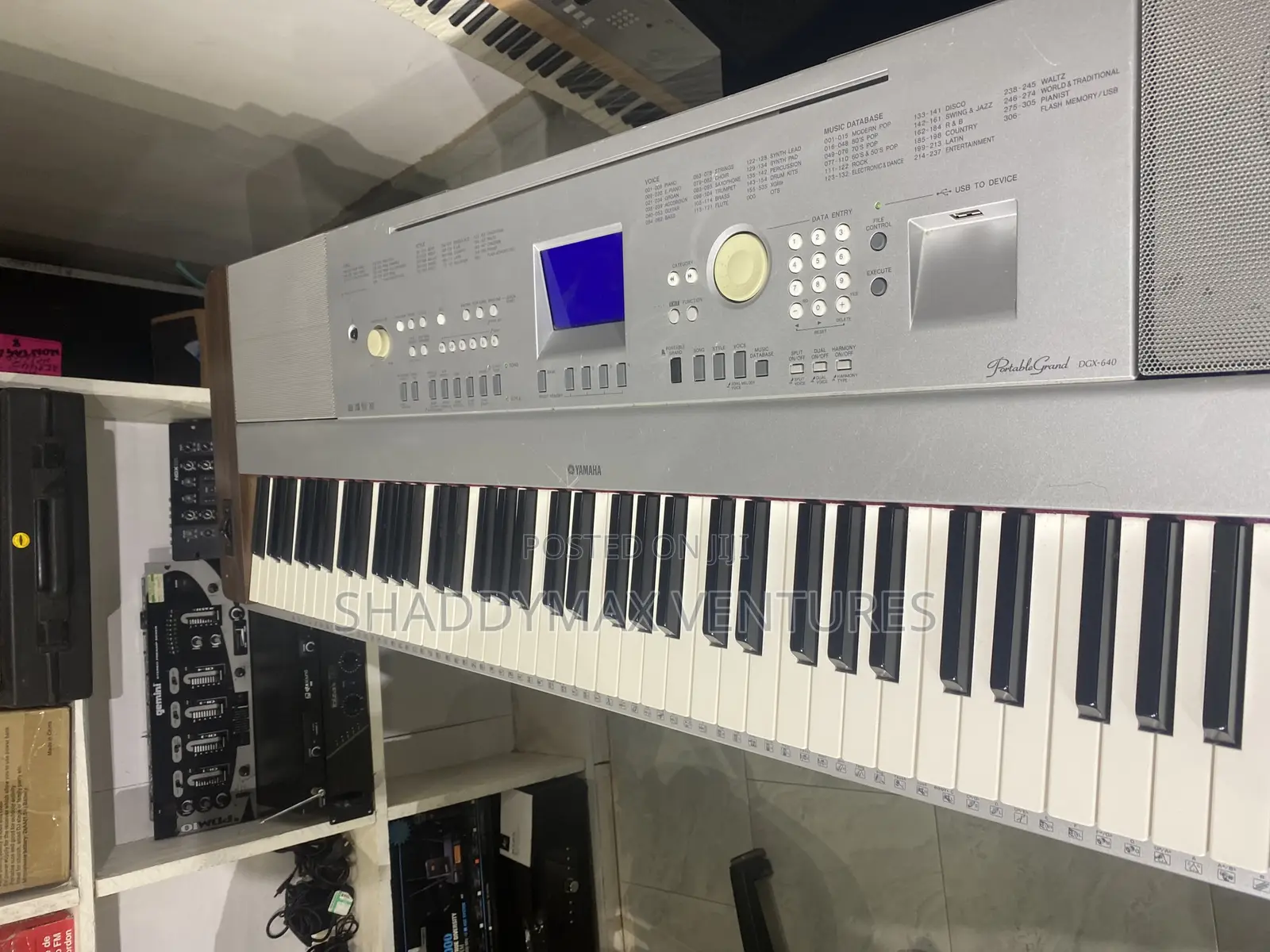 Yamaha Dgx640 Portable Grand Keyboard