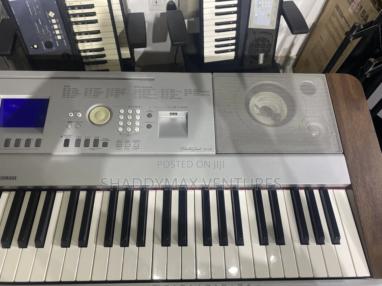Yamaha Dgx640 Portable Grand Keyboard