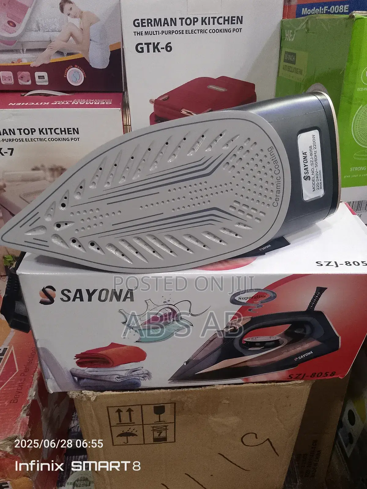Electric Steam Iron.