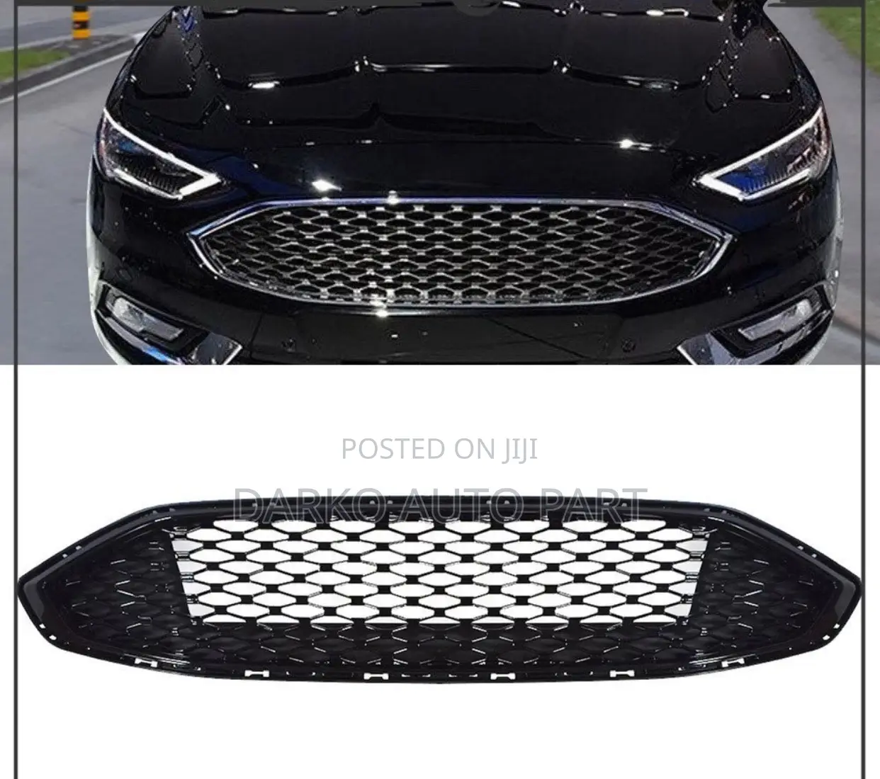 Front Grill for 2017-2018 Ford Fusion