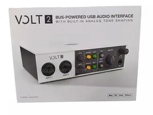 Universal Audio Volt 2 Usb-C Audio/Midi Interface