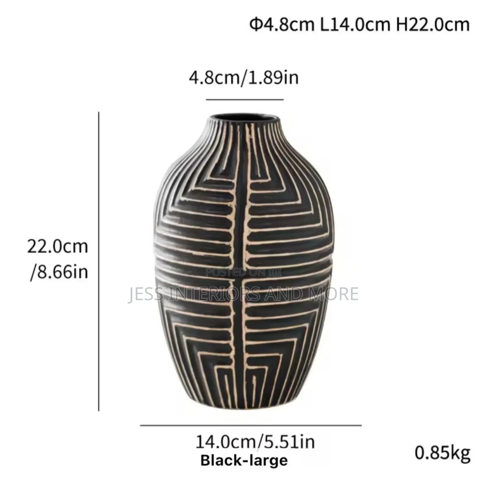 Stripe Vase Set
