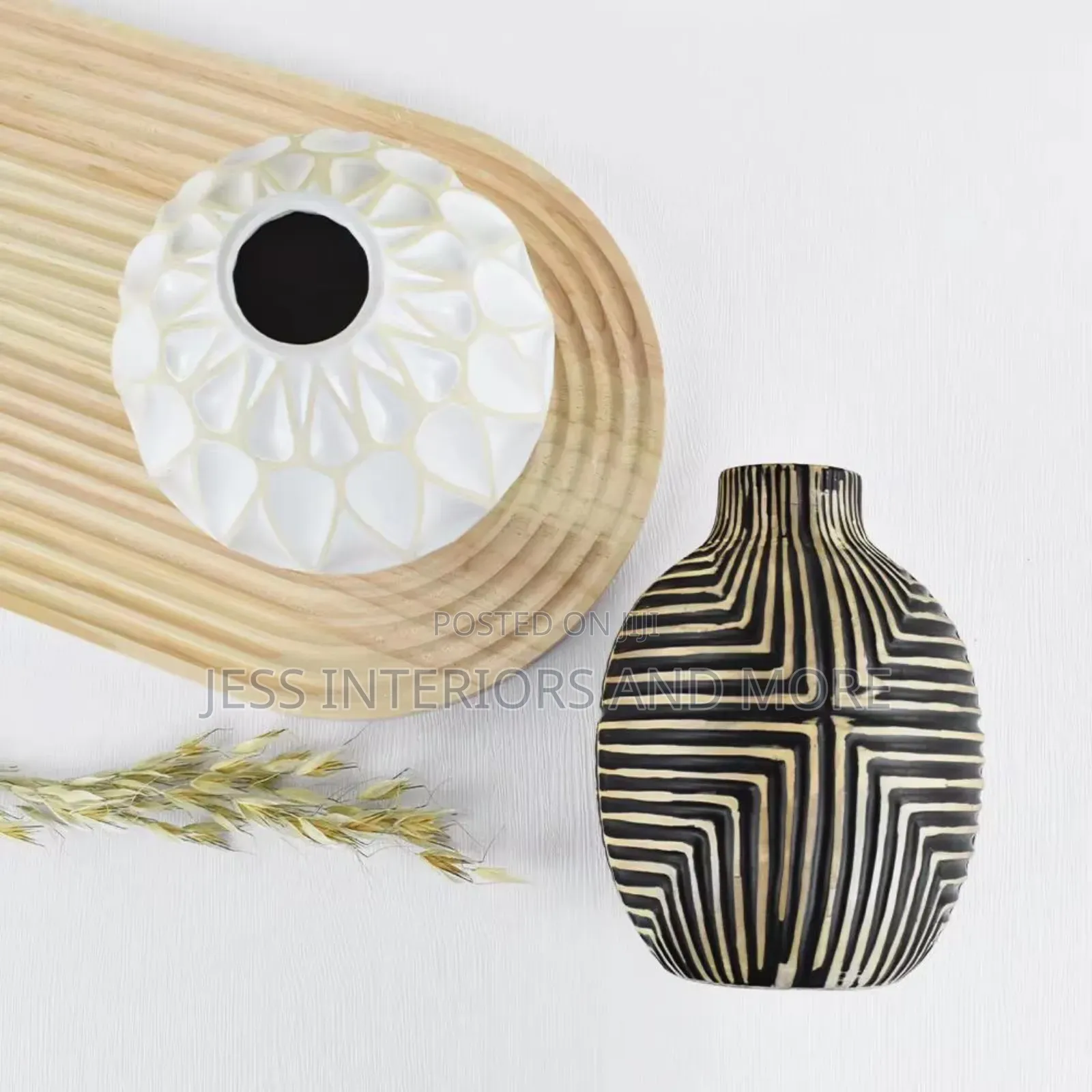 Stripe Vase Set