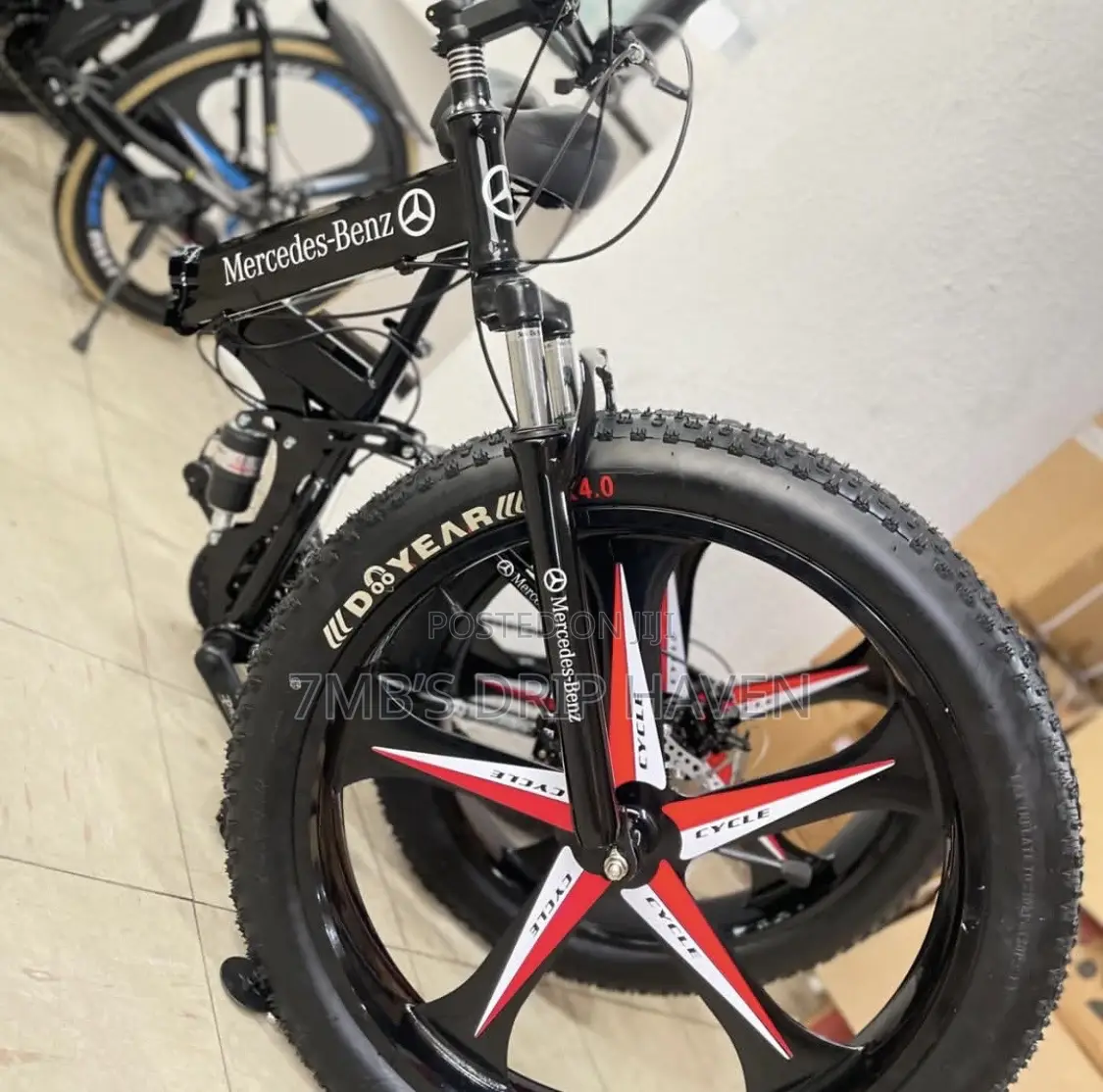 Foldable Fat Tyre Mountain Bike