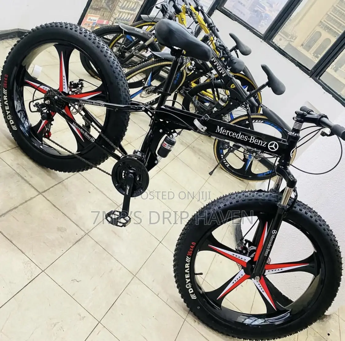 Foldable Fat Tyre Mountain Bike