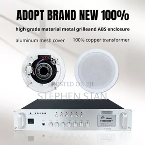 6pcs Ceiling Speaker With Amplifier High Quality