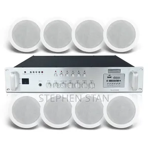 6pcs Ceiling Speaker With Amplifier High Quality