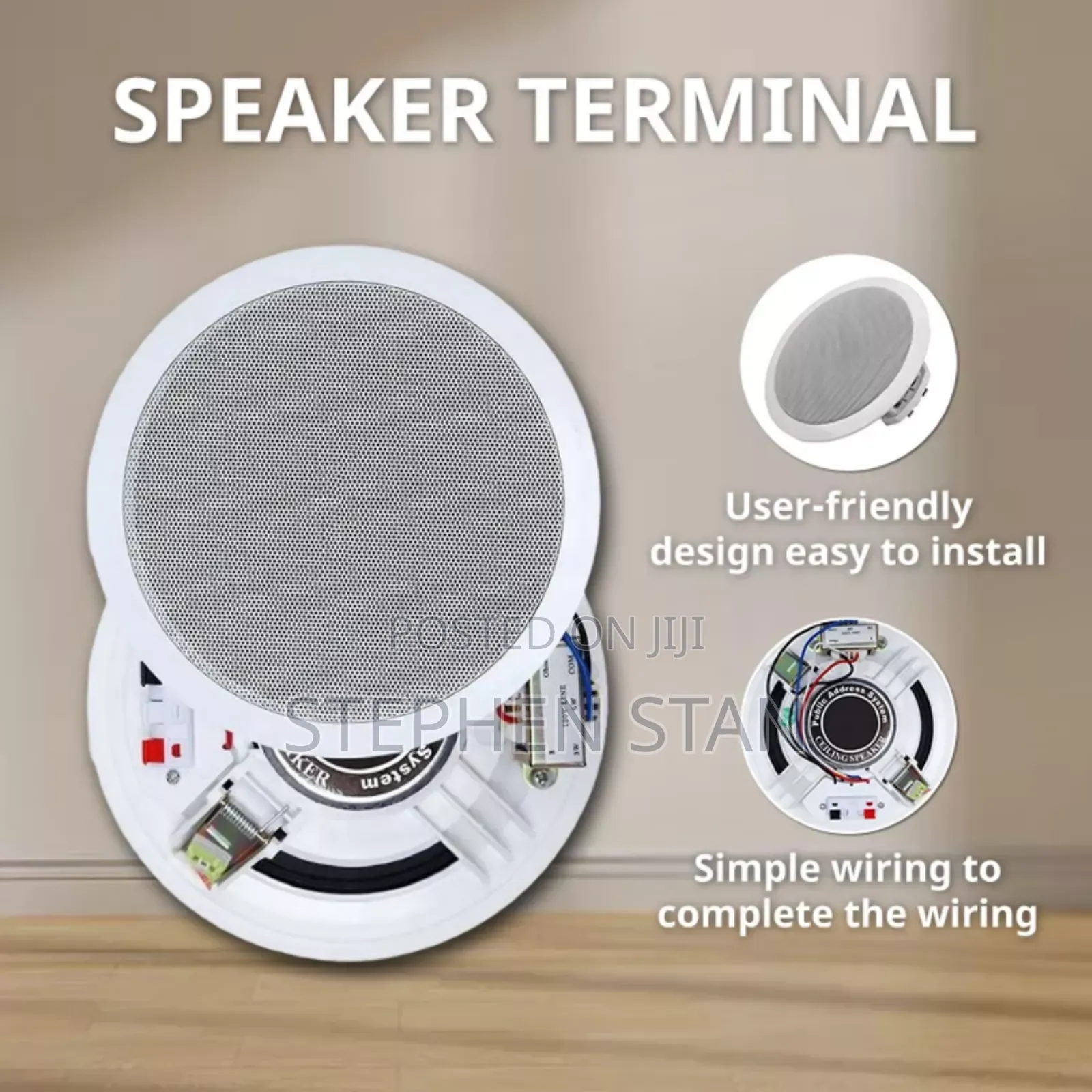6pcs Ceiling Speaker With Amplifier High Quality