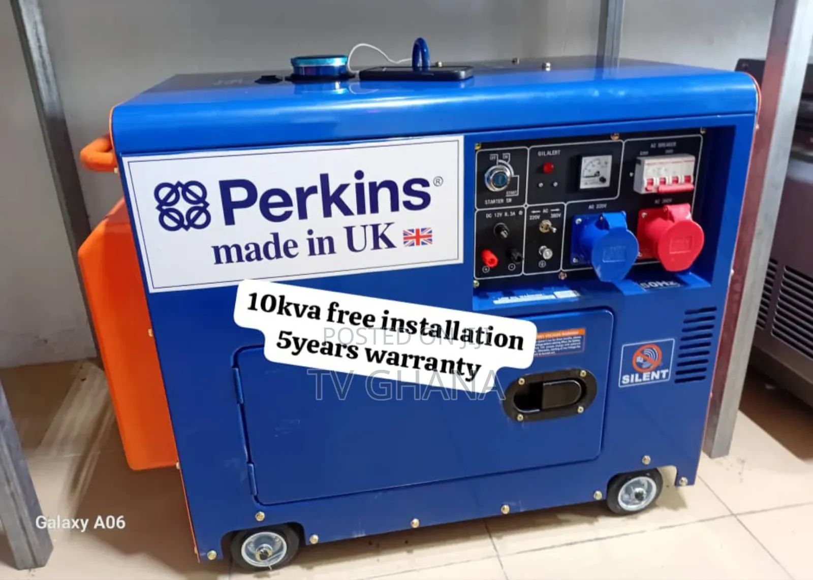 Core Tech Perkins 10kva 13000watt Diesel Engine Perkins
