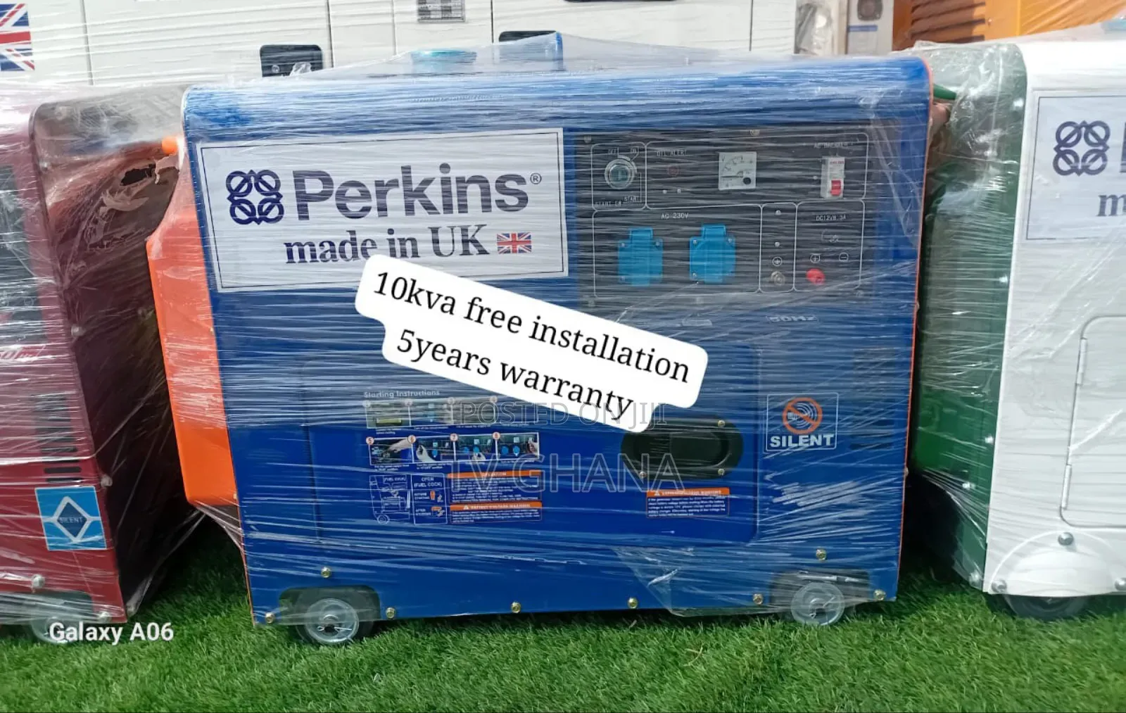 Sales Charge Perkins 10kva Diesel 13000watts Diesel Generato