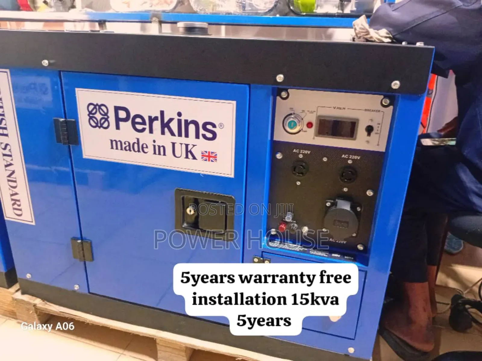 Lumina Astra 15kva 16500watts Diesel Perkins Generator