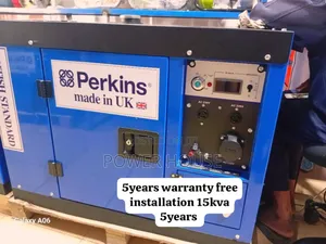 Lumina Astra 15kva 16500watts Diesel Perkins Generator