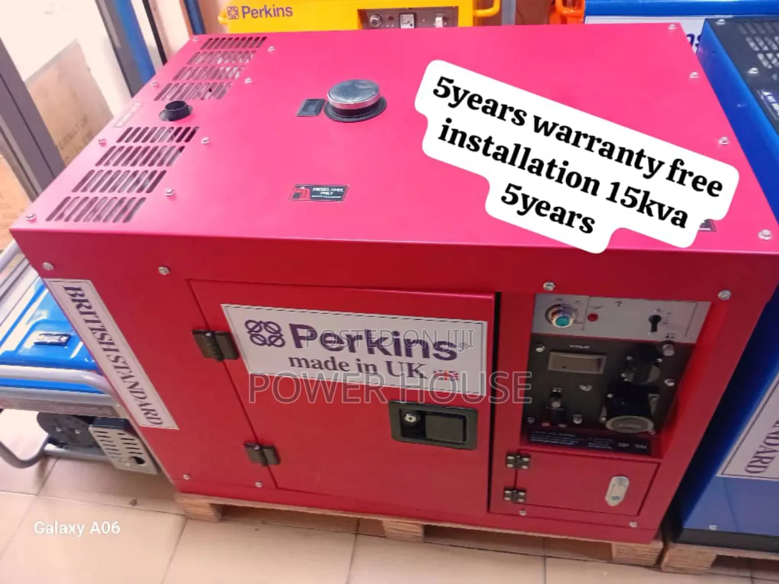 Lumina Celest 16500watts Diesel Perkins Generator 15kva