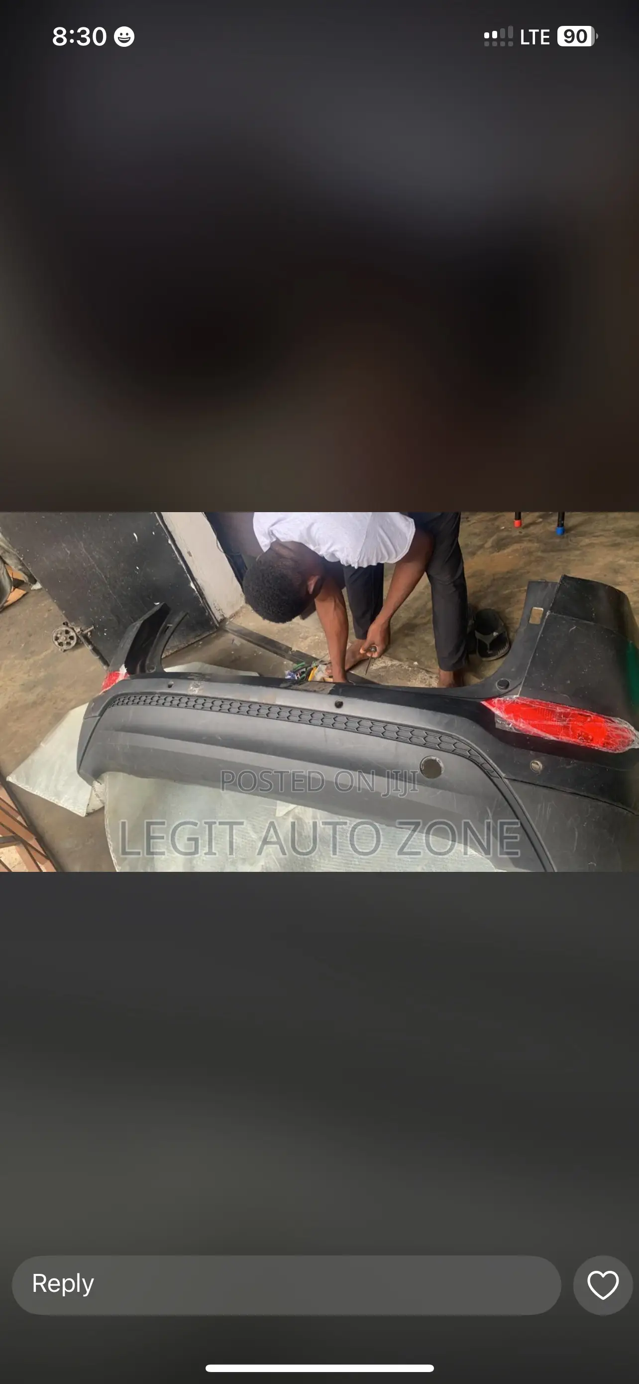 Hyundai Tuscon 2017,2018, Back Bumper Complete
