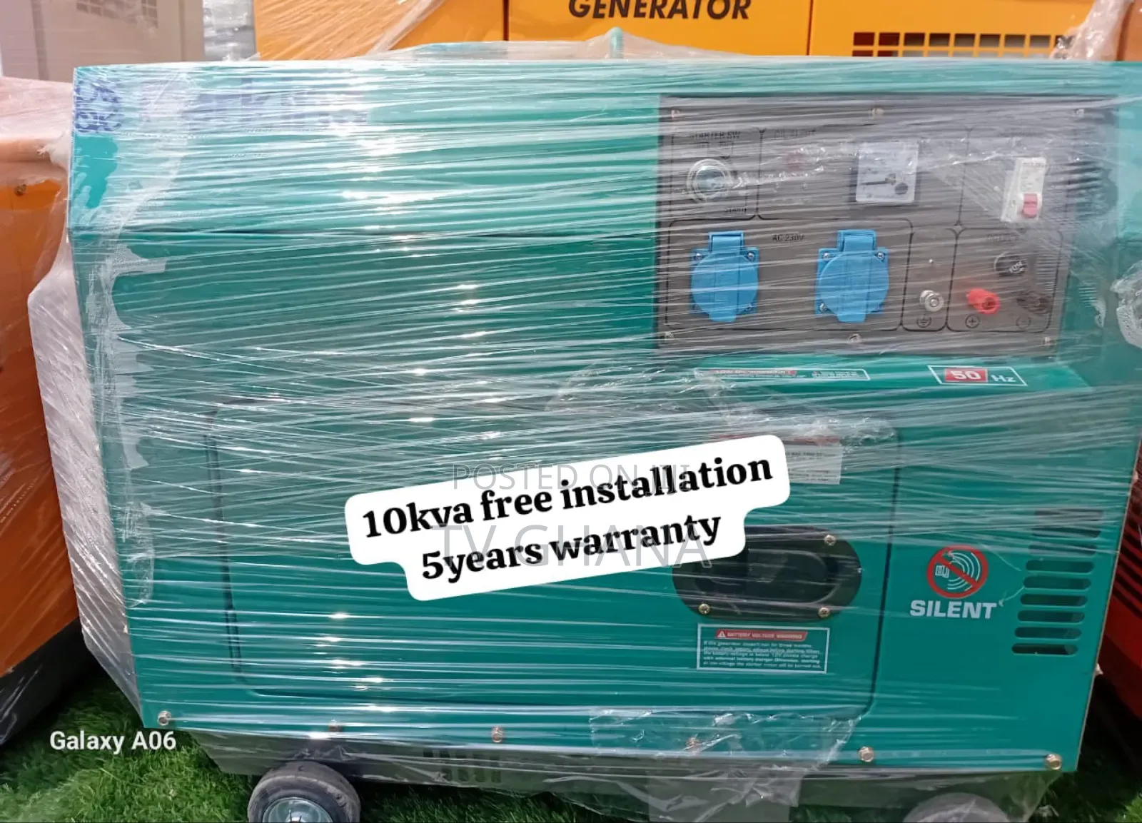 Momemtum Gen Perkins 10kva 13000watts Diesel Generator
