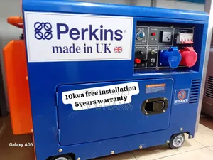 Gear Shift Perkins 10kva 13000watts Diesel Generator 10kva
