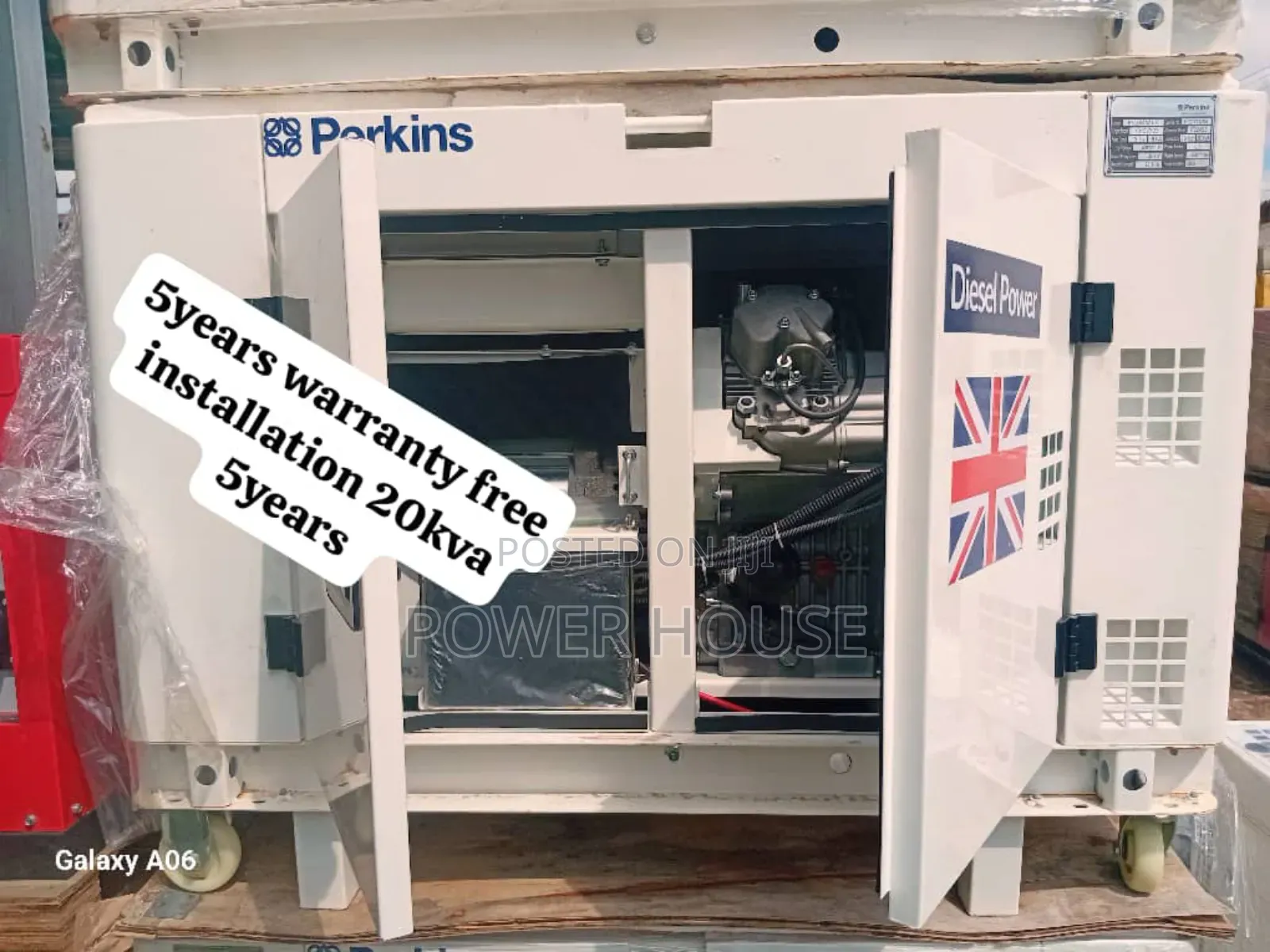 Lumina Panel Xx 20kva Perkins Diesel Generator 20kva