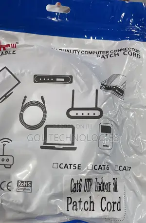 Patch Cird Cat6 5mp Copper GHT Utp Indoor Cable
