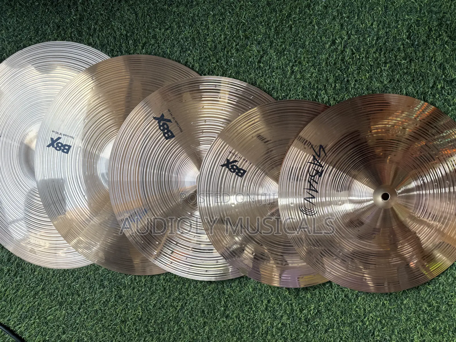Sabian B8x 4set Cymbals