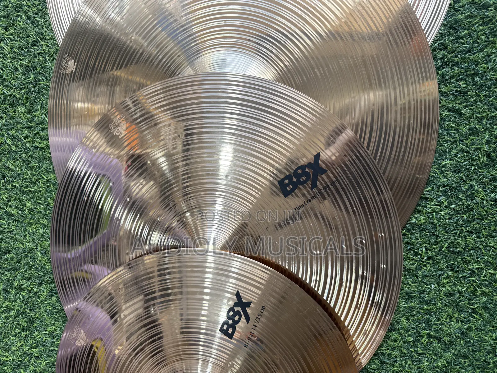 Sabian B8x 4set Cymbals