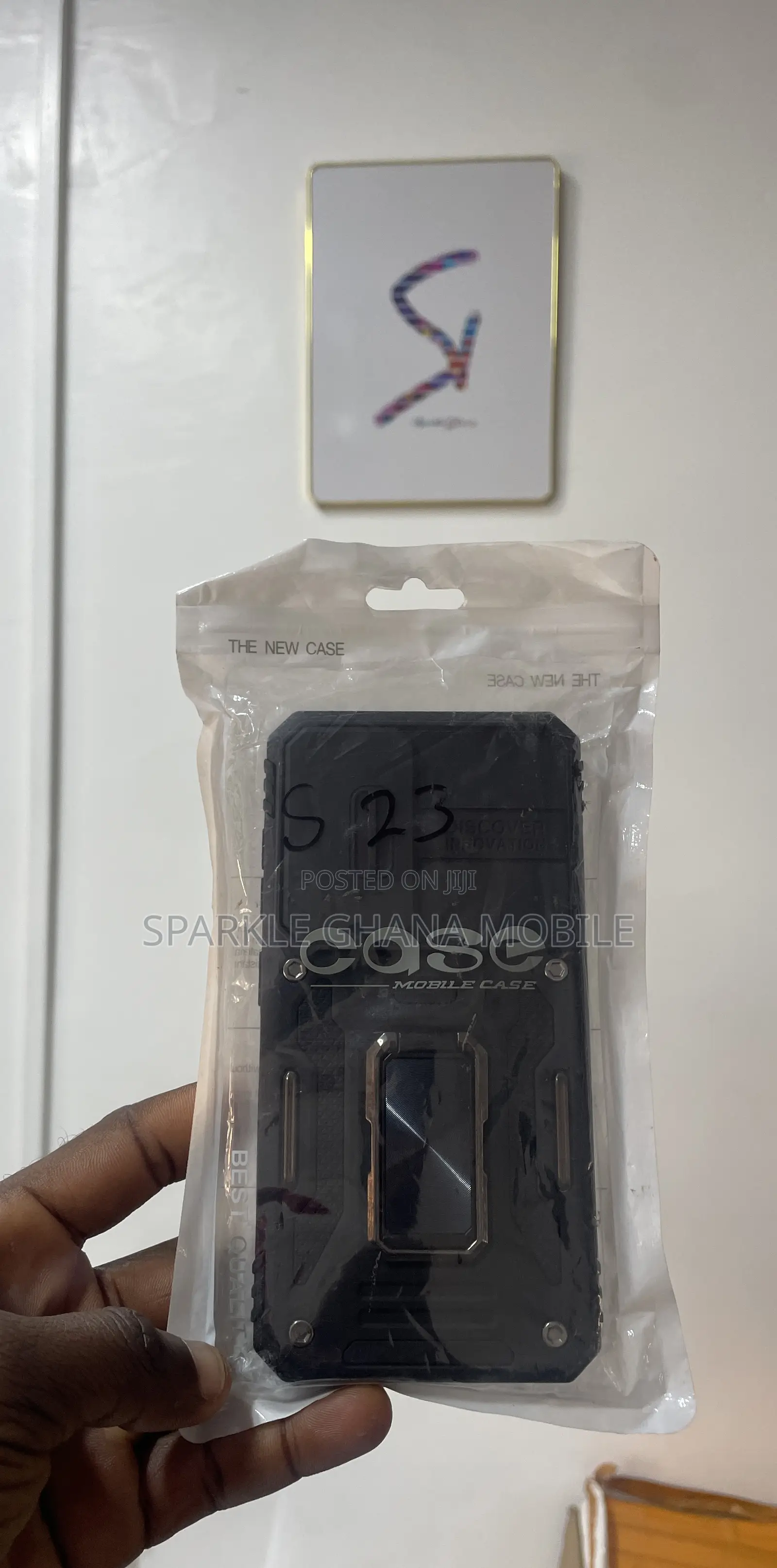 Samsung Galaxy S23 (Shock Proof) Black Back Case