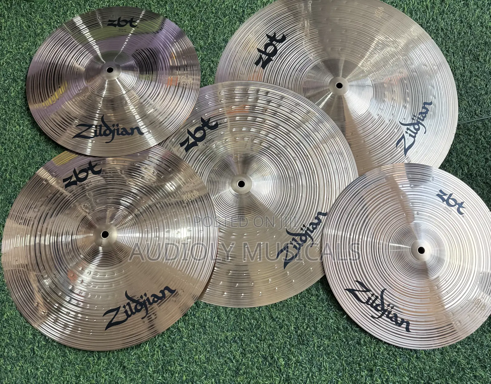 ZBT- Zildjian Cymbal With 20, “18”, 16”, 14 “