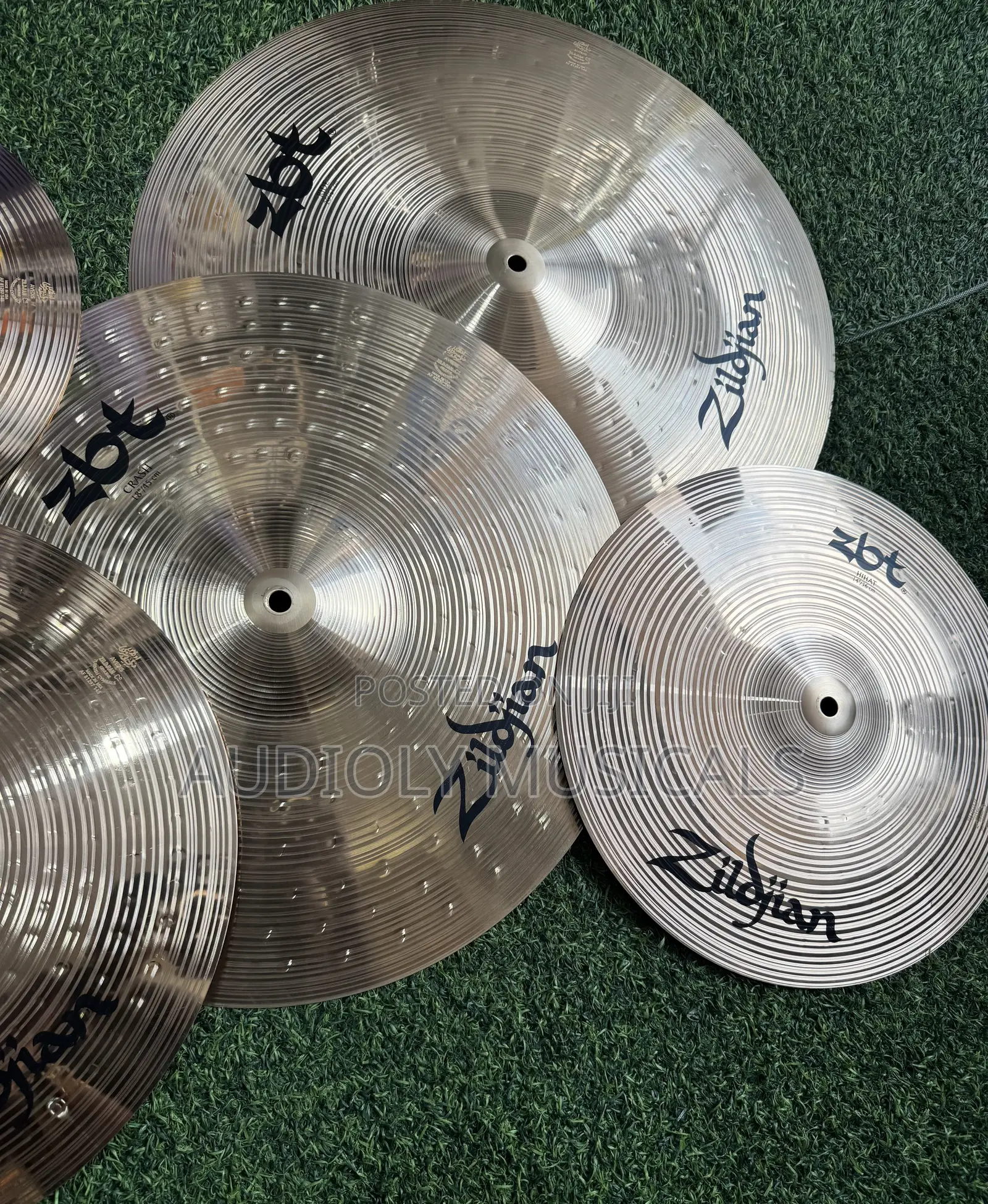 ZBT- Zildjian Cymbal With 20, “18”, 16”, 14 “