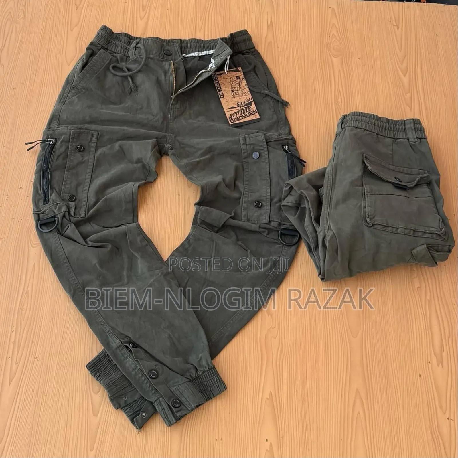 Original Plain Cargo Pants Available in Stock