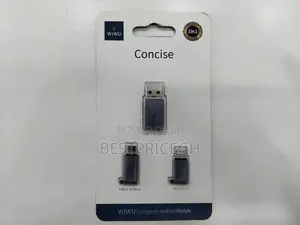 Wiwu Concise 3-in-1 Adapter Pack Grey