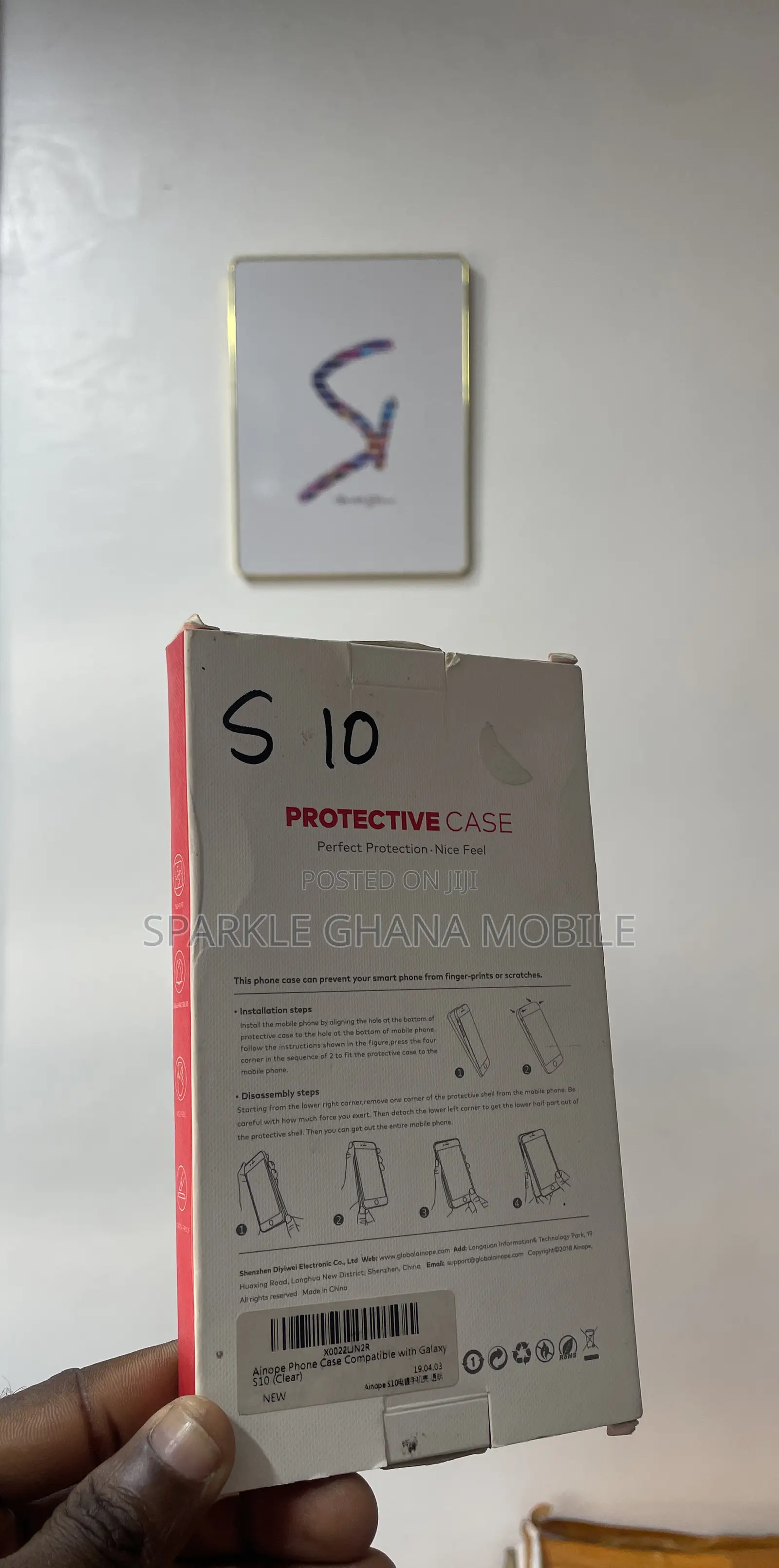 Samsung Galaxy 10 Ainope Clear Case