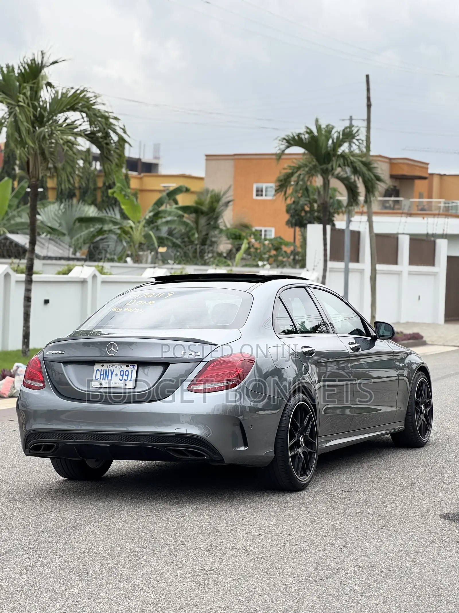 Mercedes-Benz C43 4Matic Sedan AWD (3.0L V6 9AM) 2017 Gray