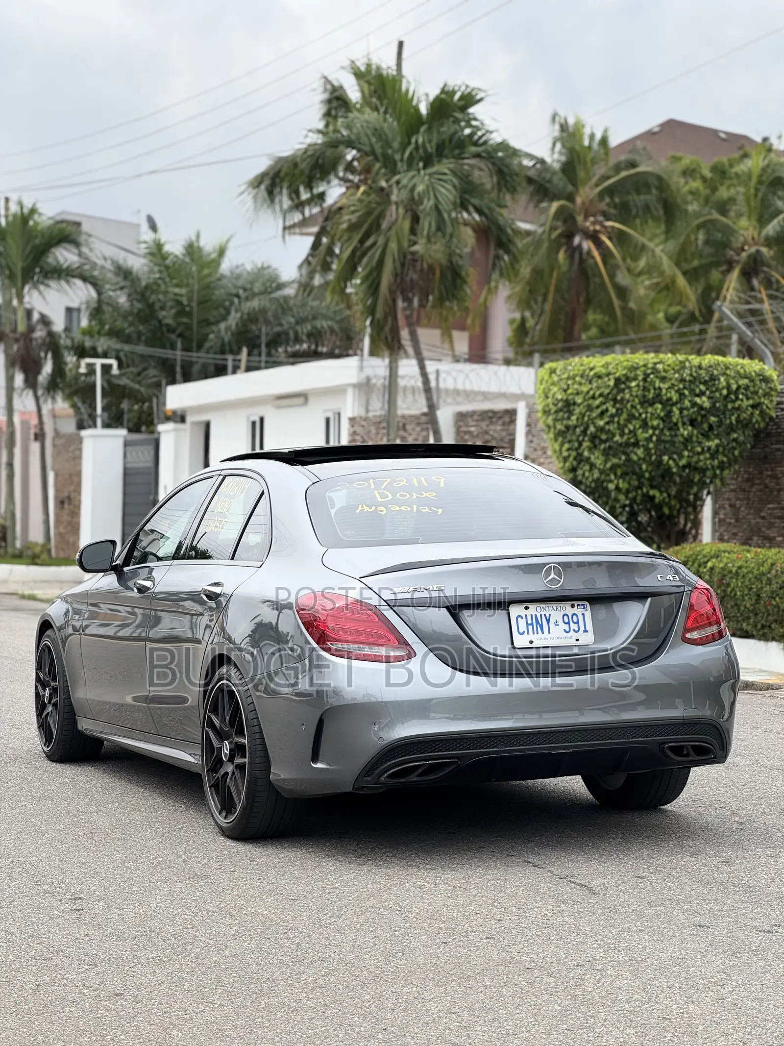 Mercedes-Benz C43 4Matic Sedan AWD (3.0L V6 9AM) 2017 Gray