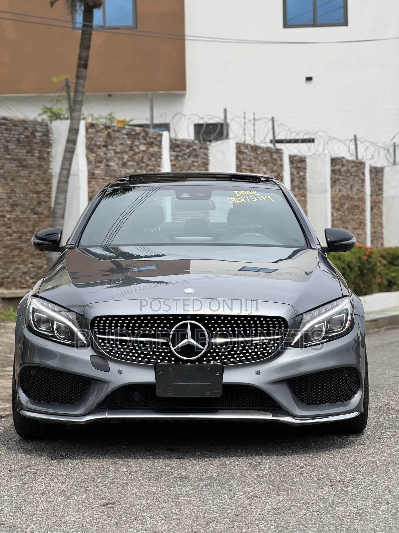 Mercedes-Benz C43 4Matic Sedan AWD (3.0L V6 9AM) 2017 Gray