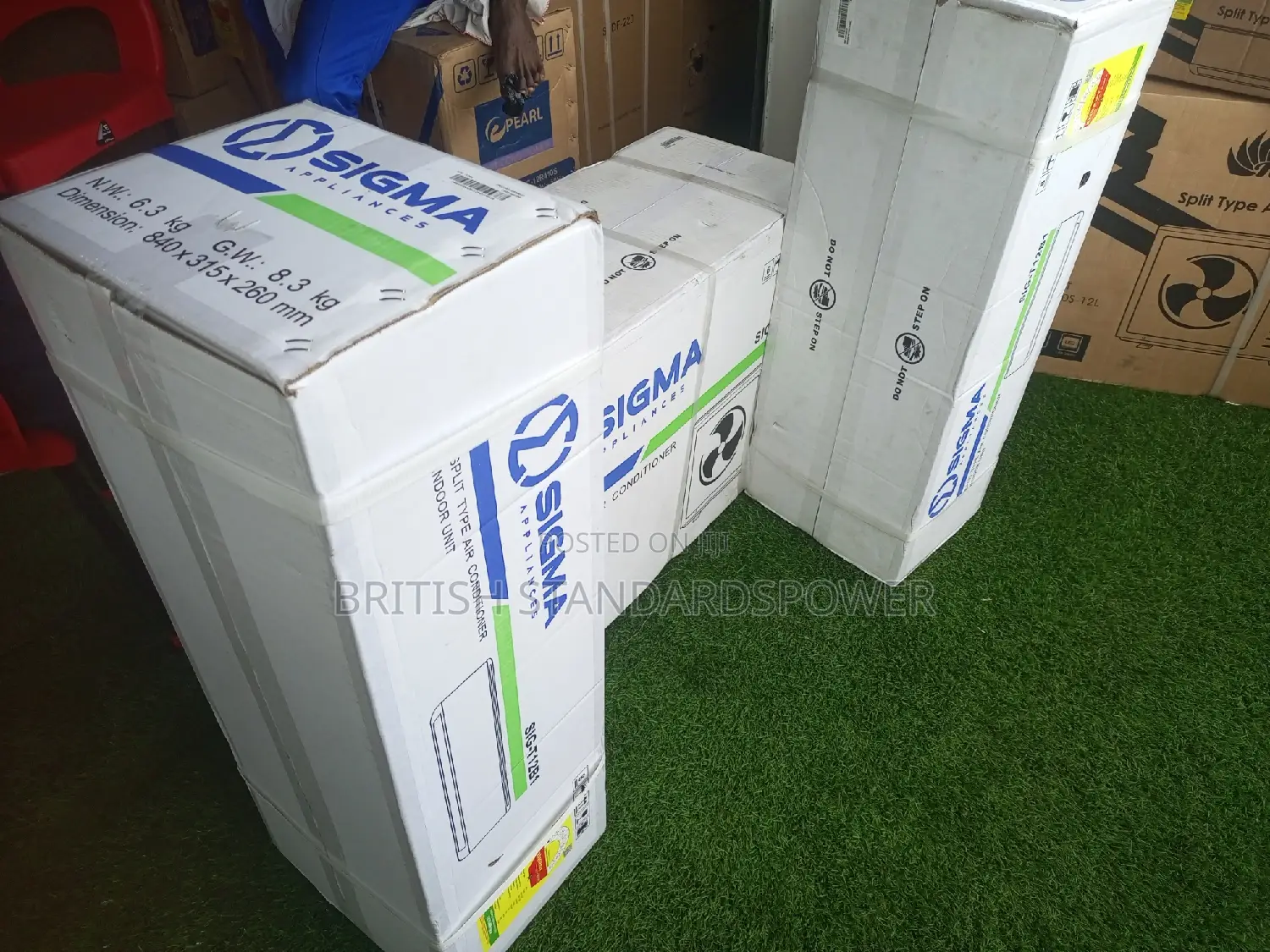 Benevolent 1.5hp Sigma Air Conditioner Systematic Split Set