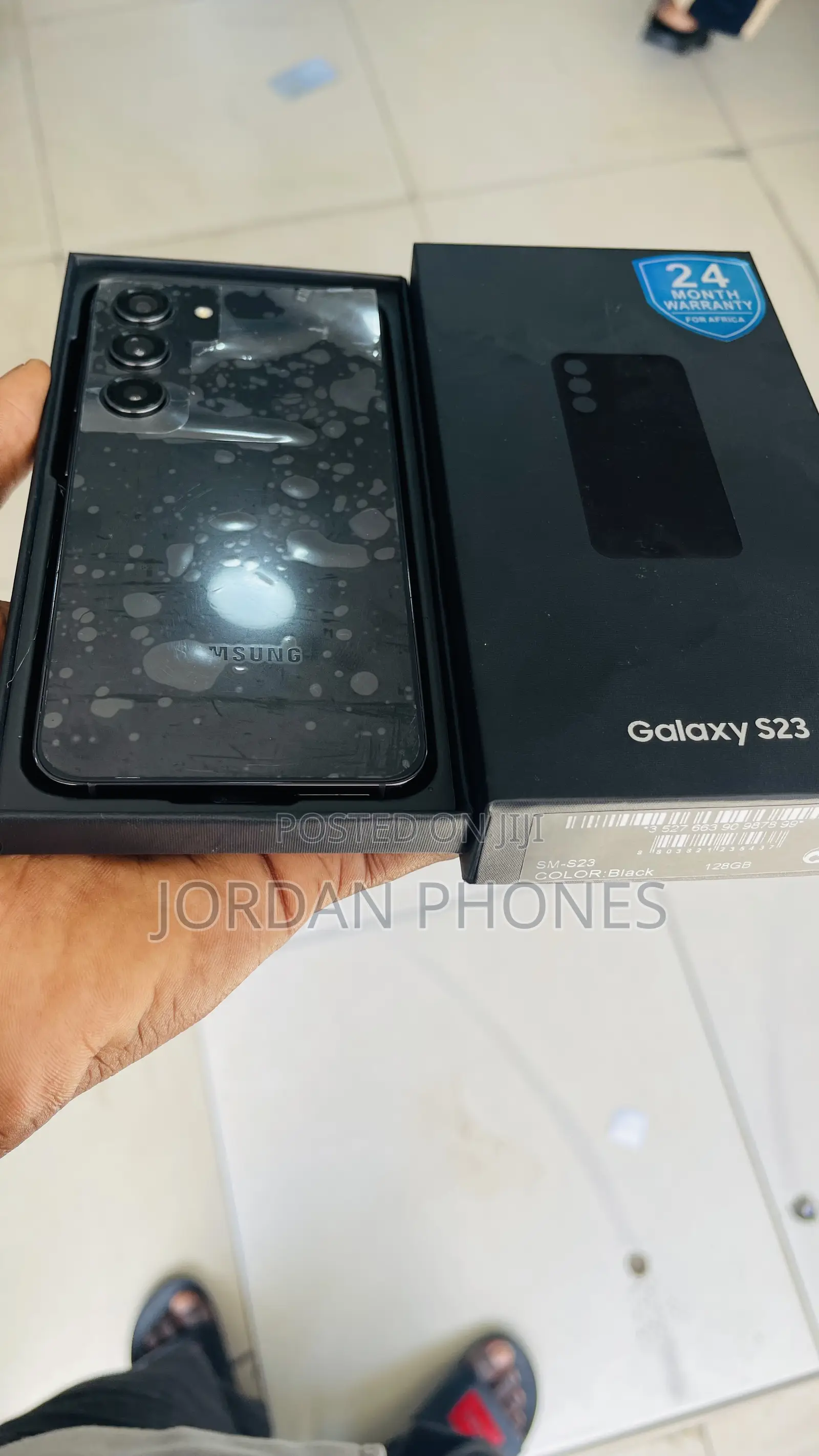 New Samsung Galaxy S23 128 GB Black