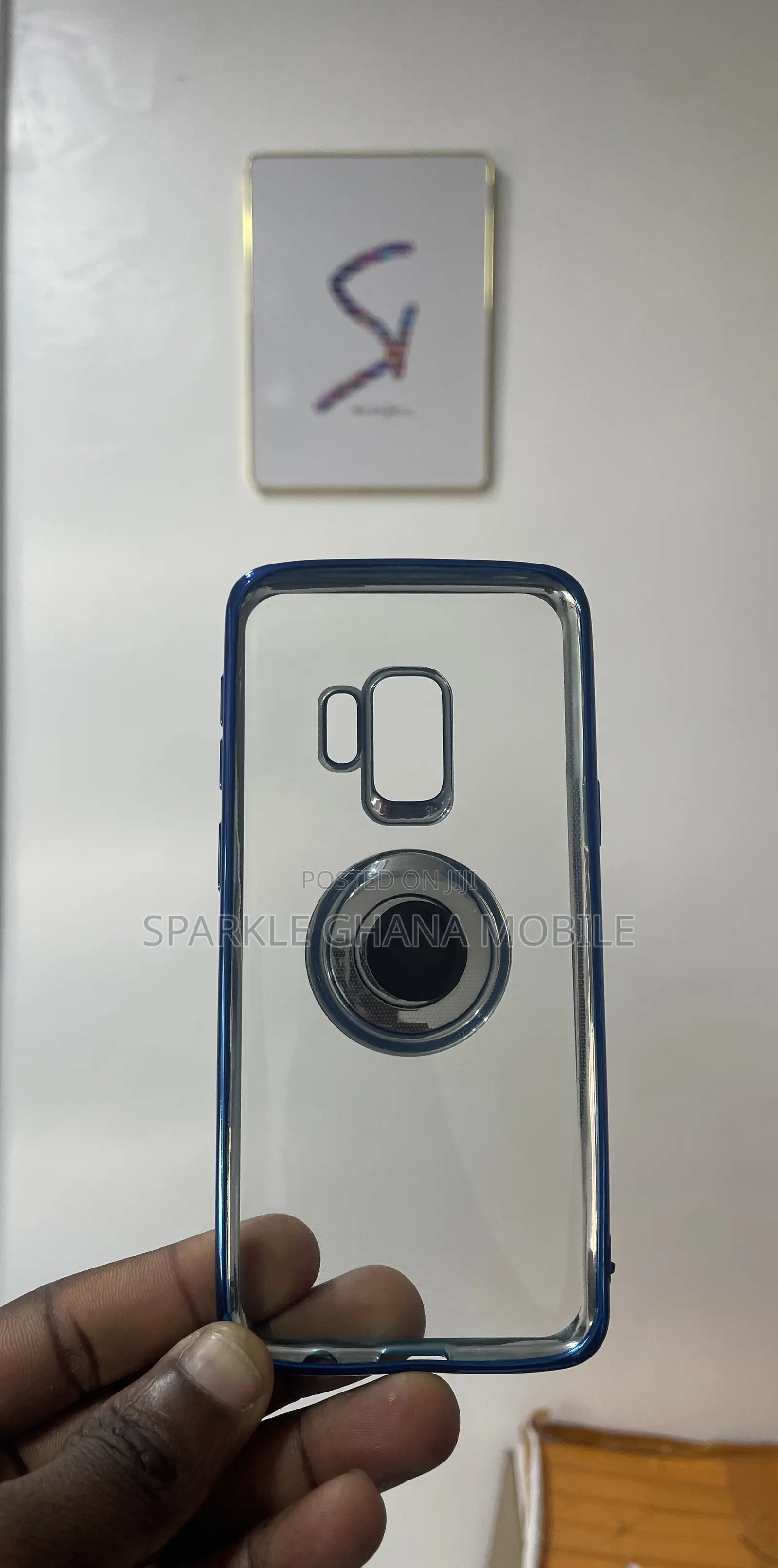 Samsung Galaxy S9 (Hooyeelun Case) Clear Back Case