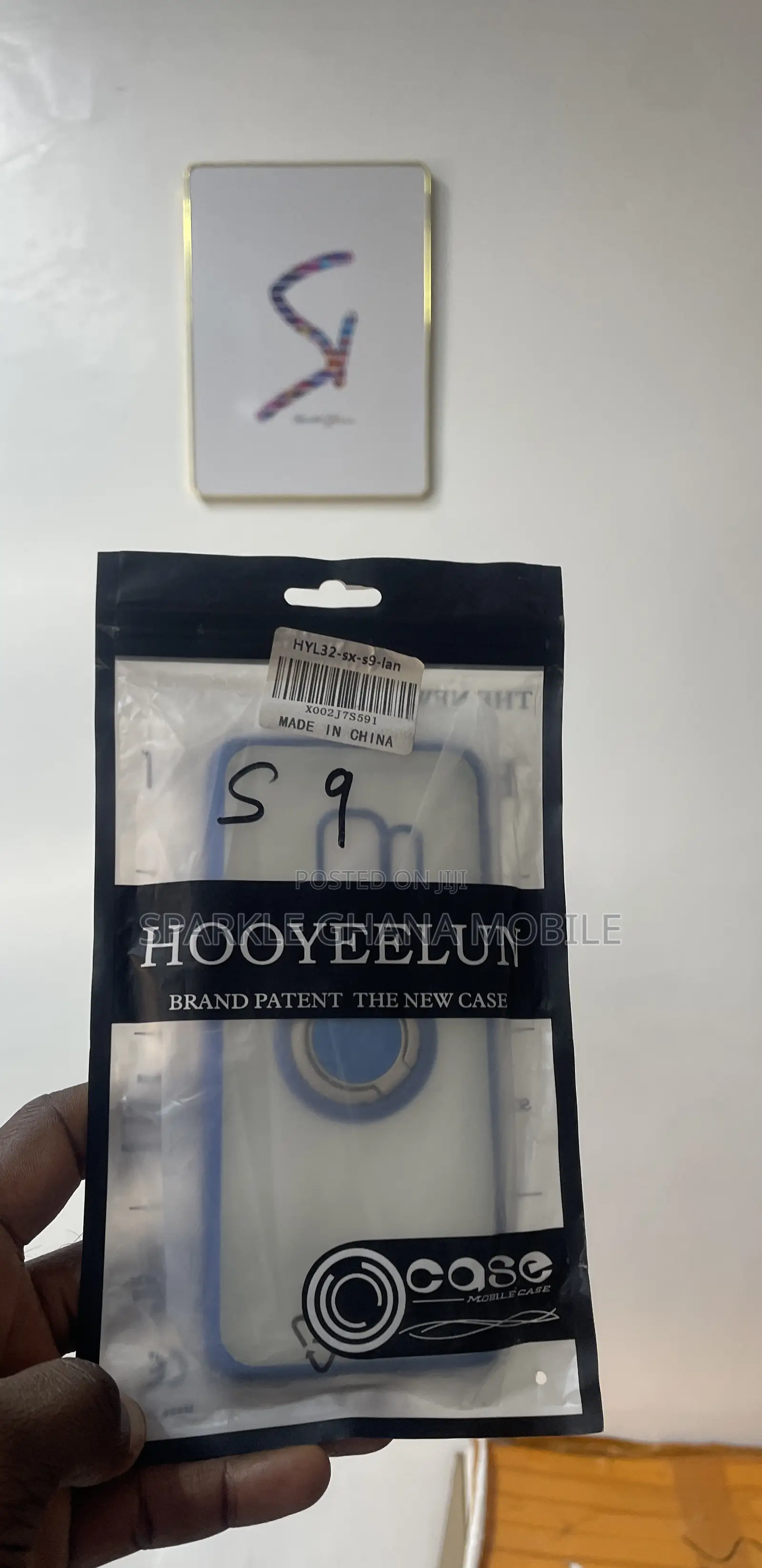 Samsung Galaxy S9 (Hooyeelun Case) Clear Back Case