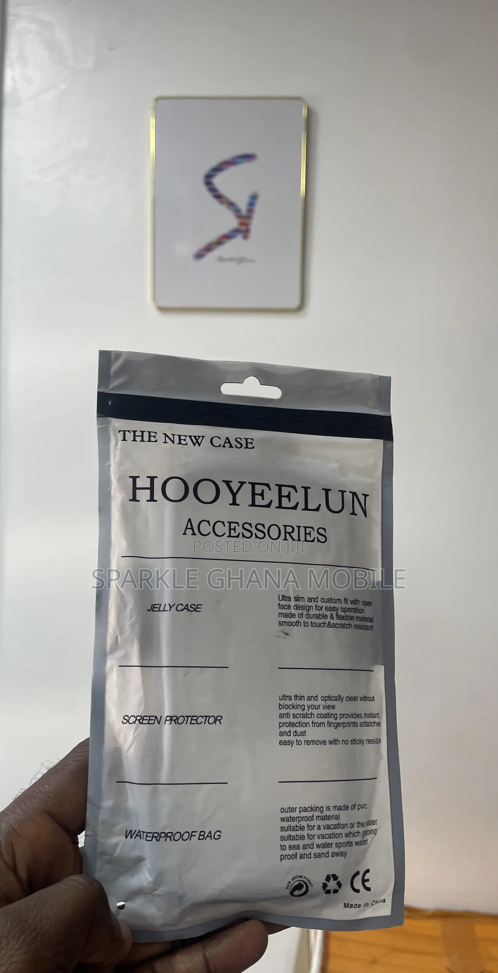 Samsung Galaxy S9 (Hooyeelun Case) Clear Back Case