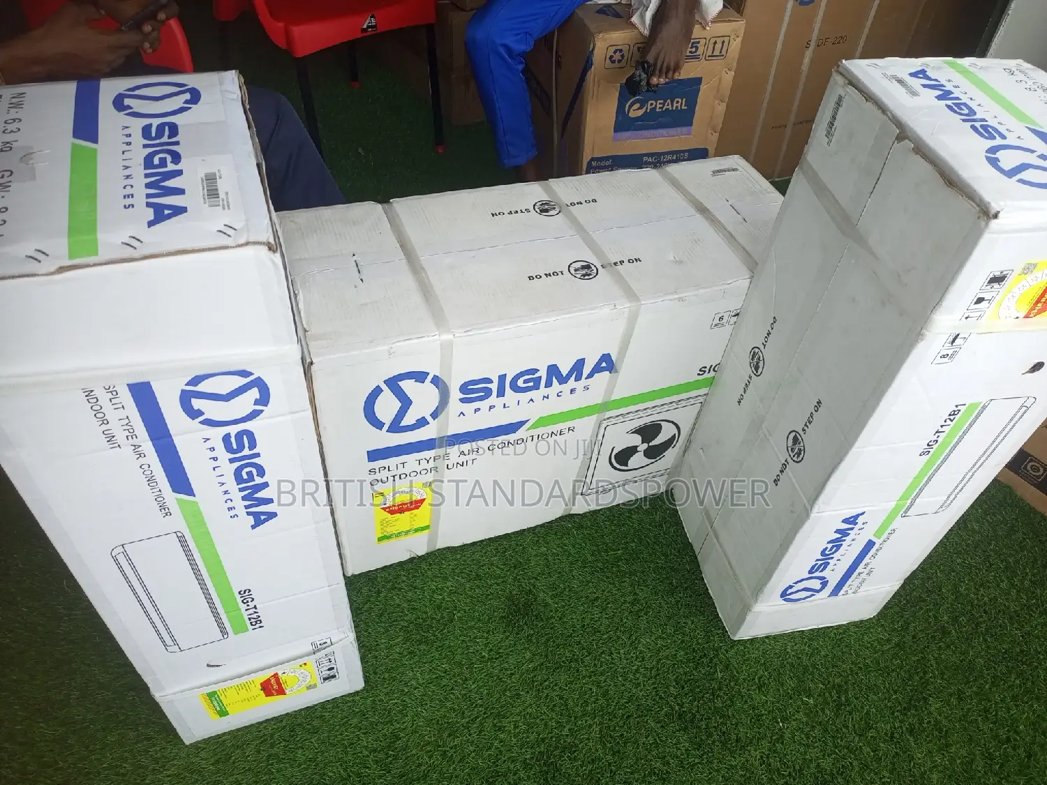 Hurriedly 1.5hp Sigma Air Condition Energetic Split Set