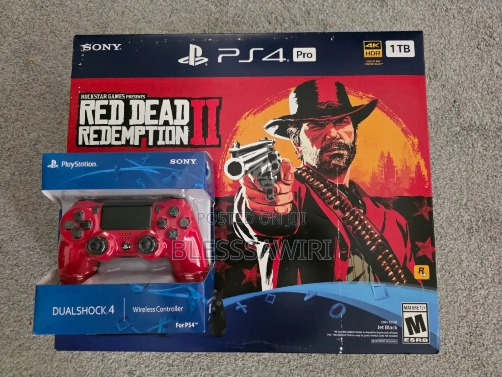 Usa Sony Ps4 Pro Console 1tb With Original Box Plus Cod Vanguard Cd