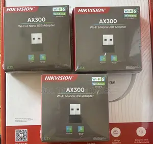Photo - Hikvision Wifi Usb Adapter Ax300 Wi-fi 6 Nano Usb Adapter