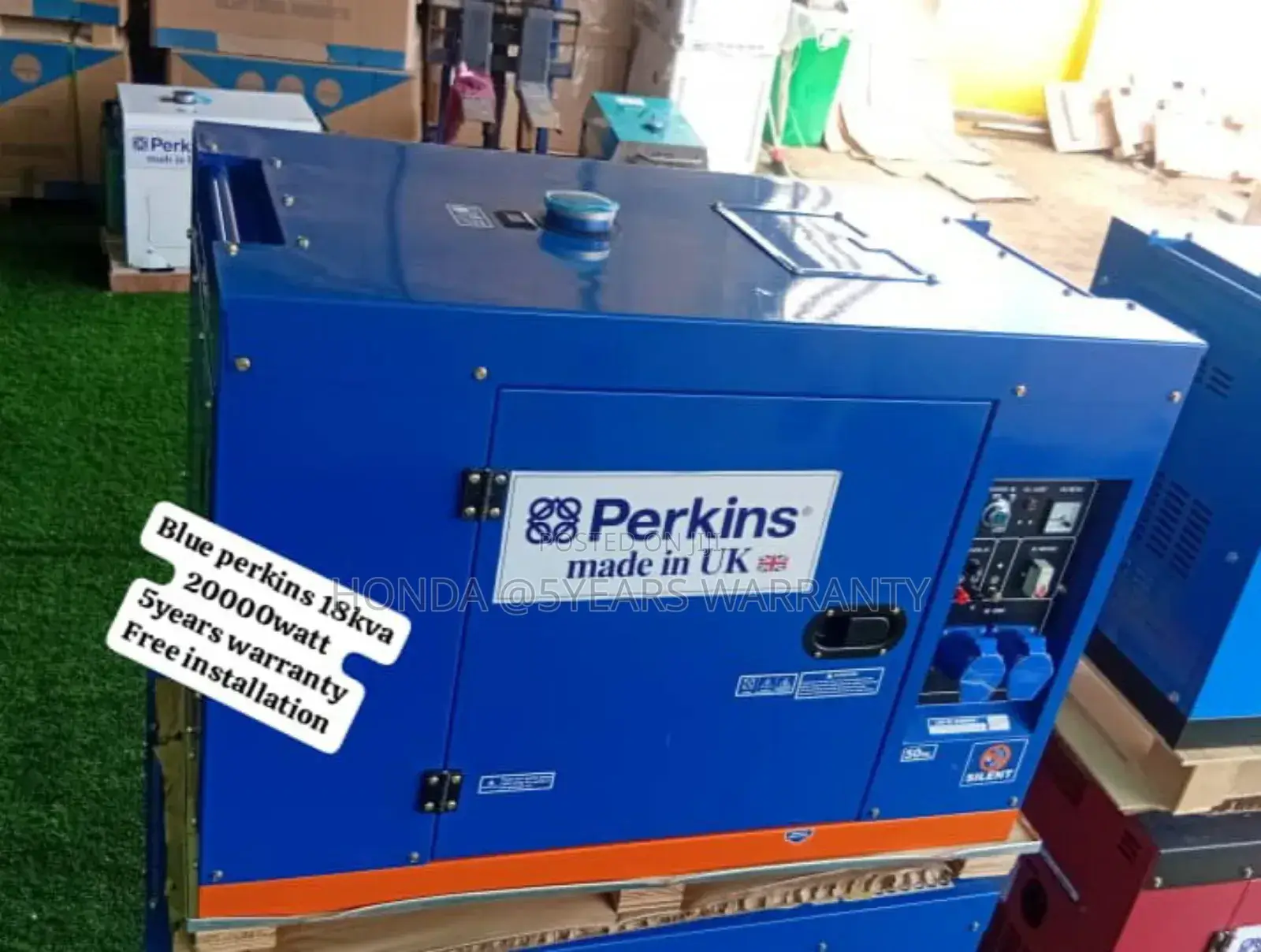 Power Spectra Perkins Generator 18kva 20000watt Diesel 18kva