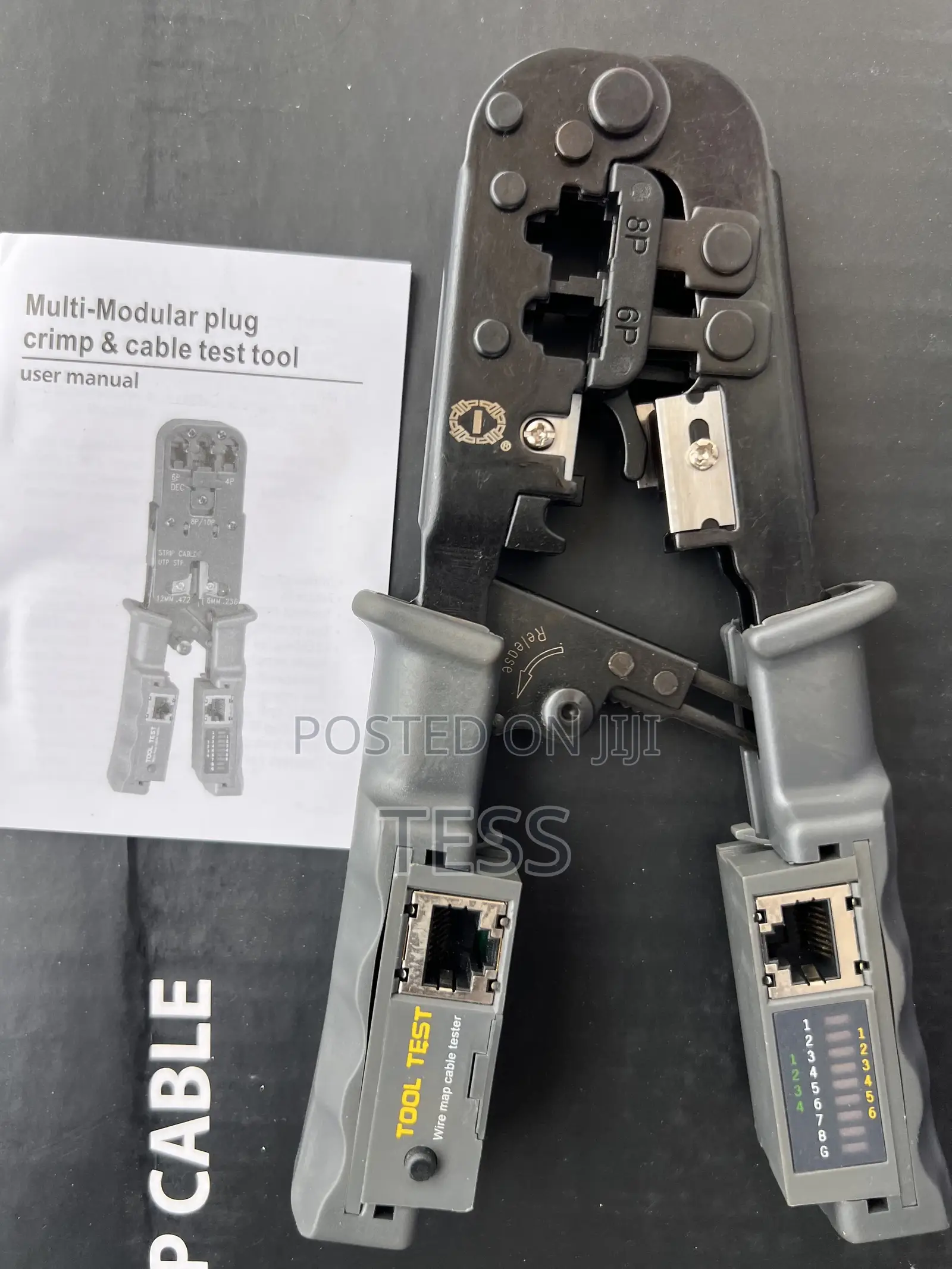 Crimping Tool With Network Lan Tester