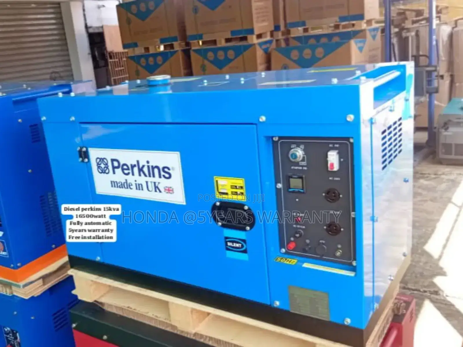Home Energy Elevators Perkins 15kva Generator 16500watt Ats