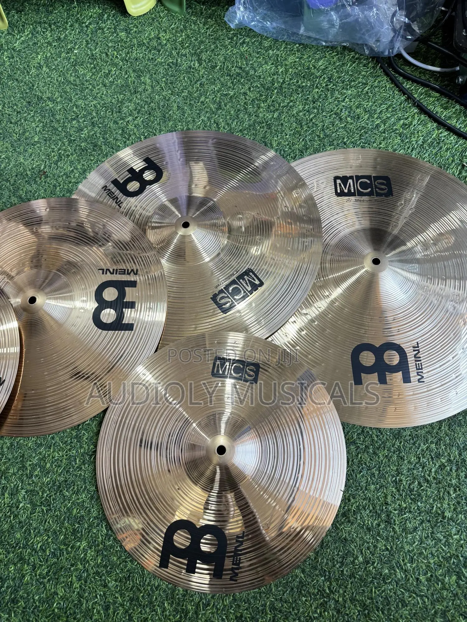 Meinl Cymbal Set With 20”18”16”14