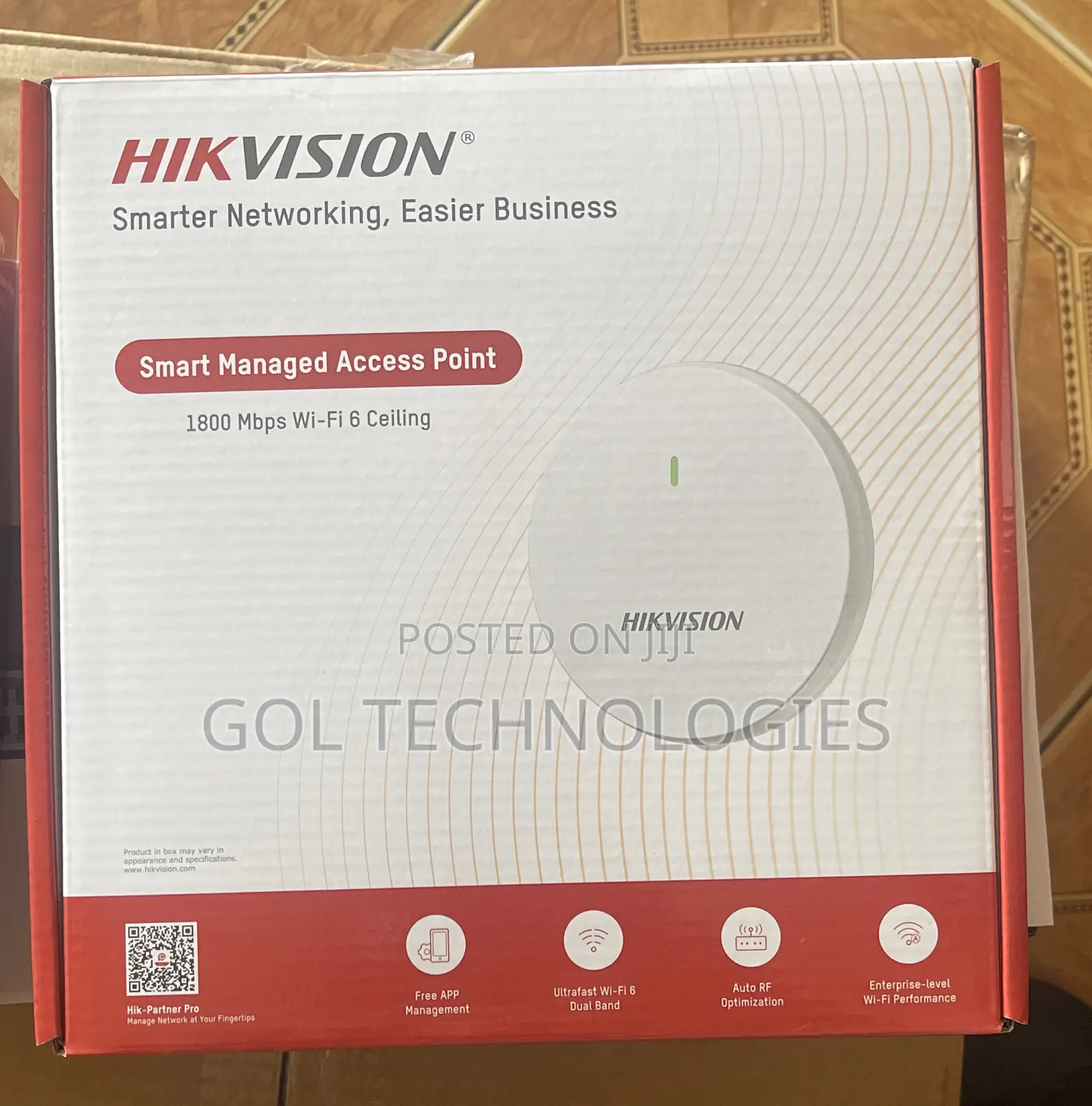 Hikvision Access Point Wi-Fi 6 1800m Celling Access Point