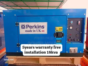 Lumina Prime Nodes 18kva Perkins Diesel Generator