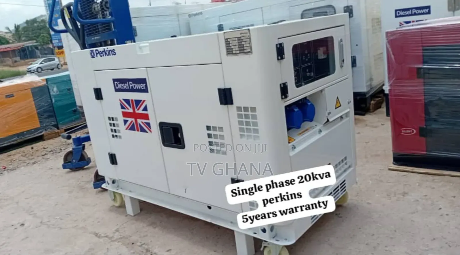 Perkins Stay Running 20kva Perkins Diesel Silent Generator