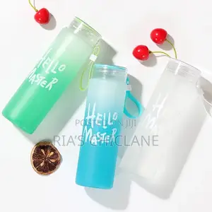 Hello Master Glass Bottle